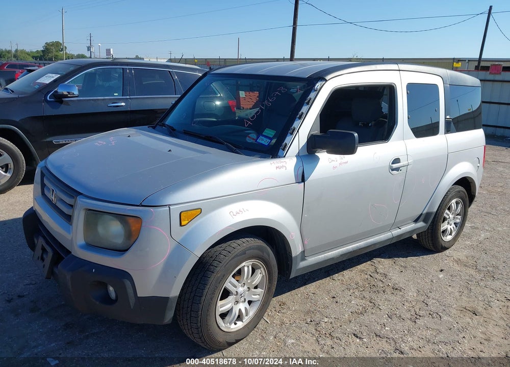 2008 HONDA ELEMENT EX VIN: 5J6YH187X8L009182