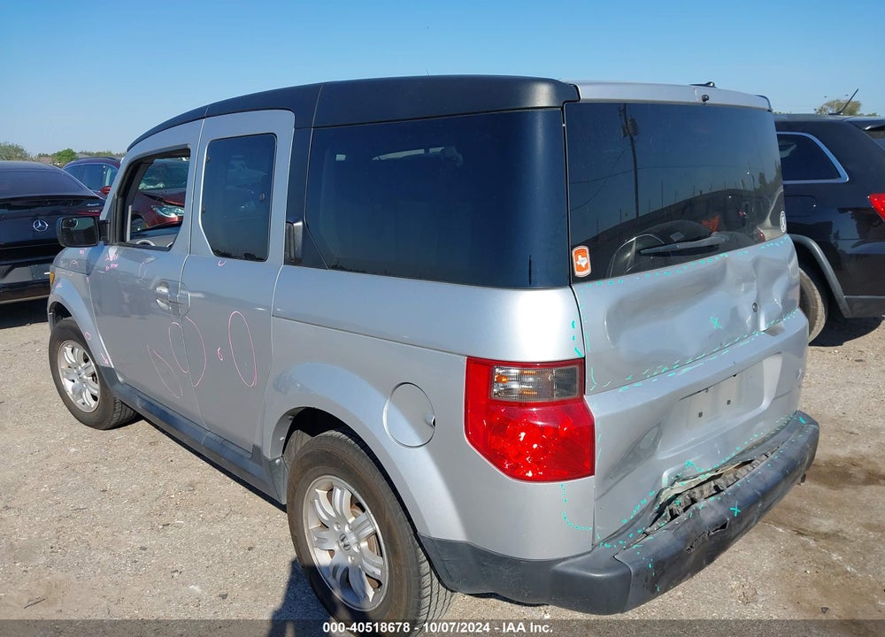 2008 HONDA ELEMENT EX VIN: 5J6YH187X8L009182