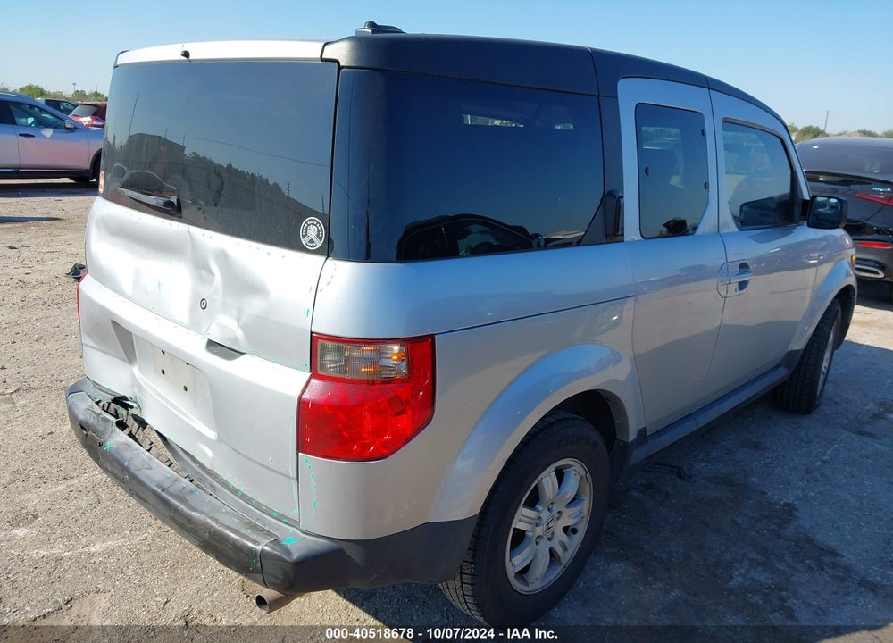 2008 HONDA ELEMENT EX VIN: 5J6YH187X8L009182