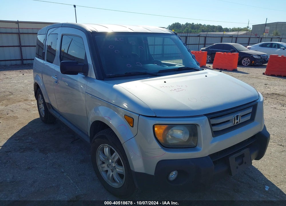 2008 HONDA ELEMENT EX VIN: 5J6YH187X8L009182