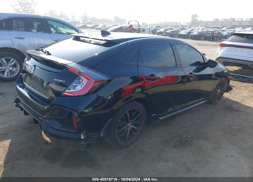 2021 HONDA CIVIC SPORT VIN: SHHFK7H44MU424551