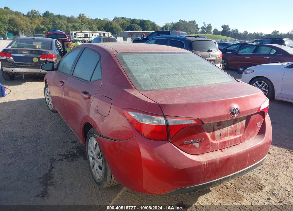 2016 TOYOTA COROLLA LE VIN: 2T1BURHE4GC647955