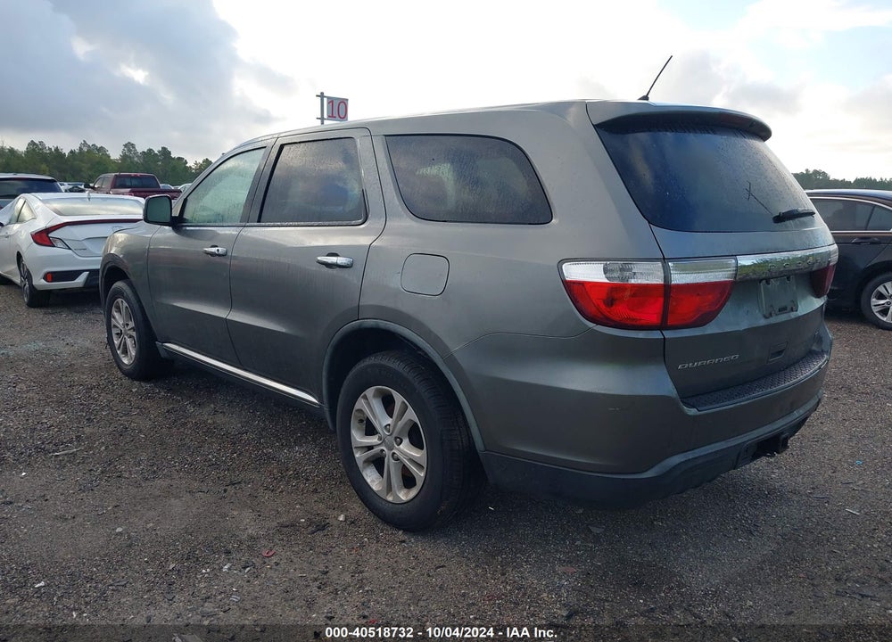 2011 DODGE DURANGO EXPRESS VIN: 1D4RD2GG1BC742101