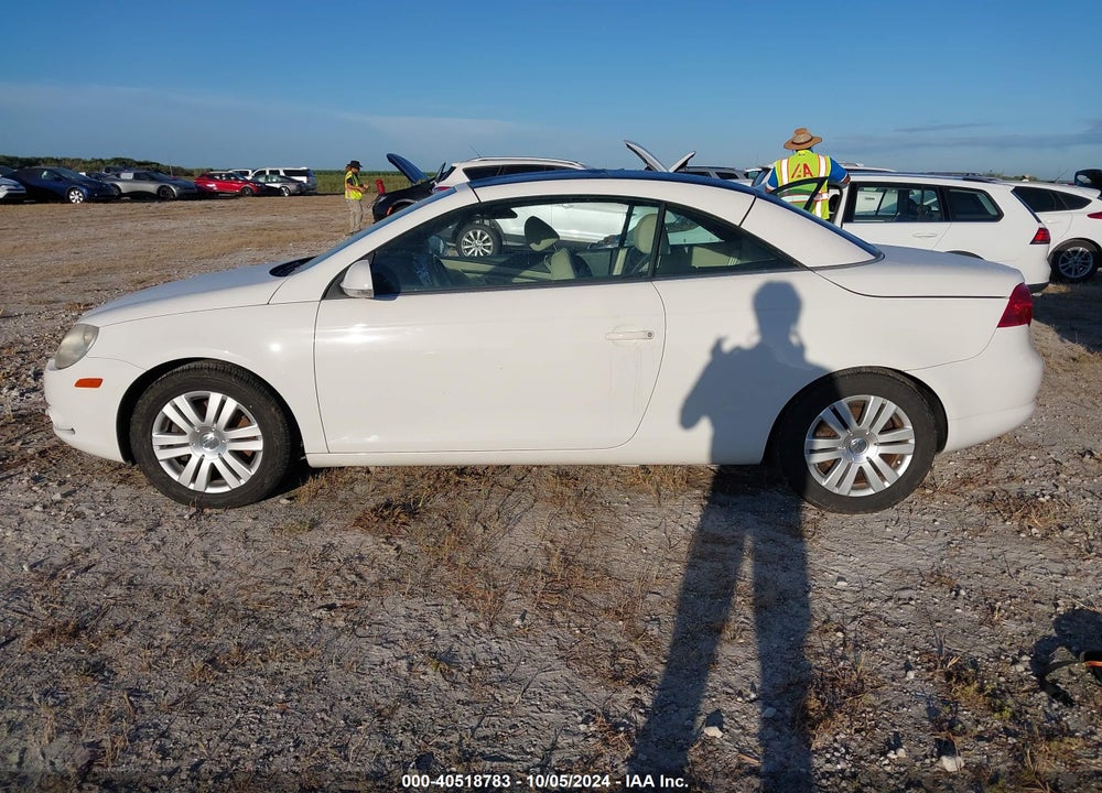 2007 VOLKSWAGEN EOS 2.0T VIN: WVWAA71F37V036050