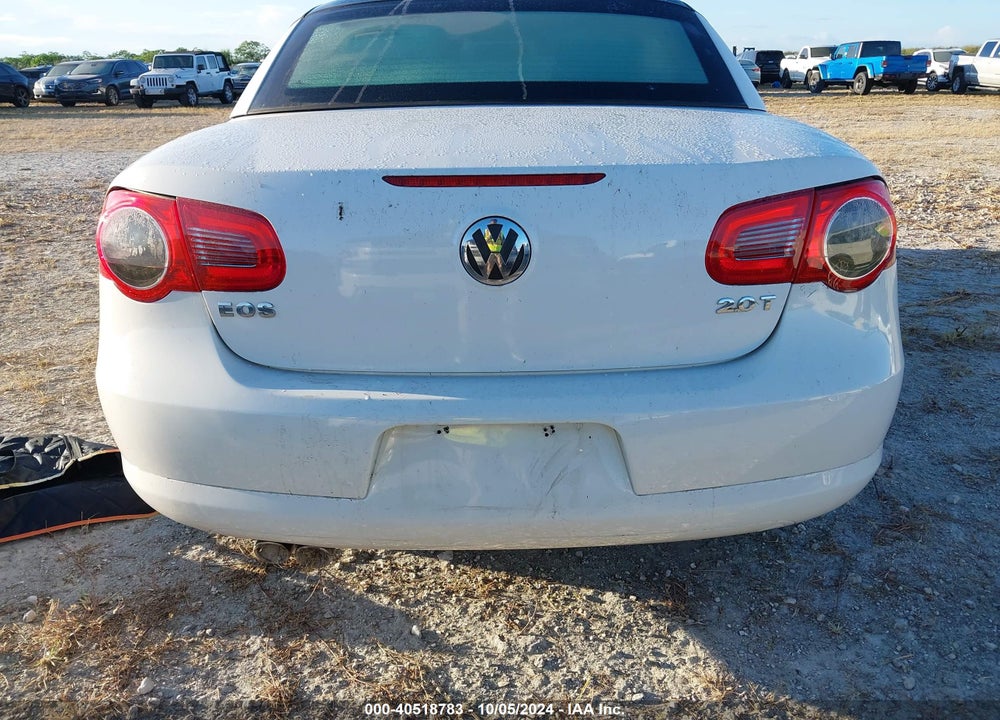 2007 VOLKSWAGEN EOS 2.0T VIN: WVWAA71F37V036050