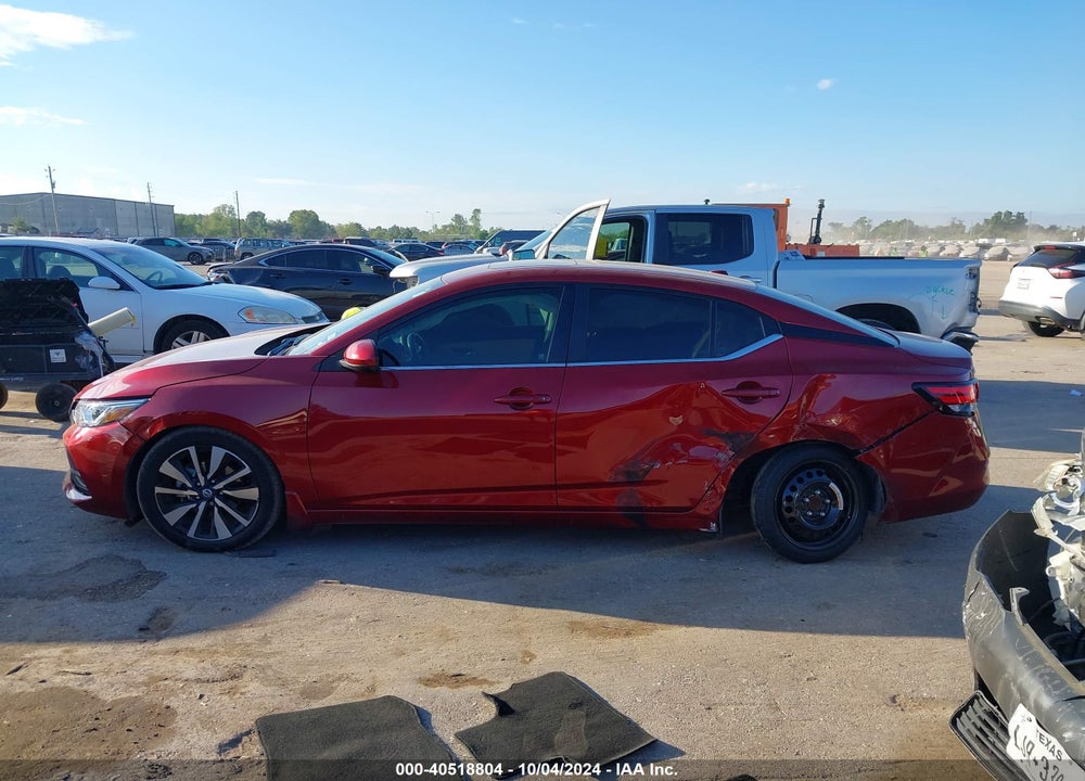 2023 NISSAN SENTRA SV XTRONIC CVT VIN: 3N1AB8CV9PY245046