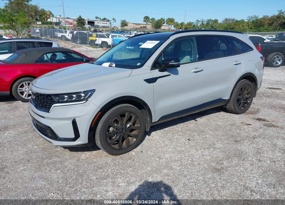 2022 KIA SORENTO SX VIN: 5XYRK4LF8NG123832