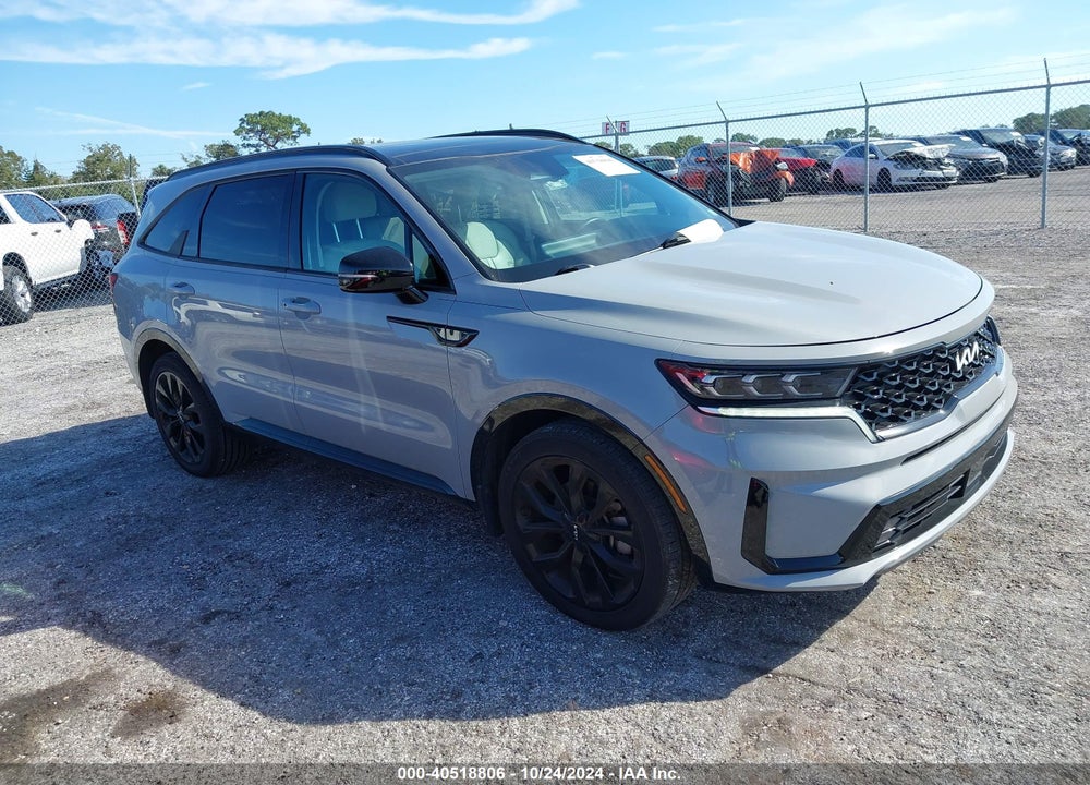 2022 KIA SORENTO SX VIN: 5XYRK4LF8NG123832