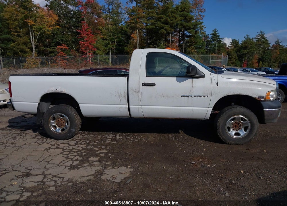 2005 DODGE RAM 2500 ST VIN: 3D7KS26D05G815316