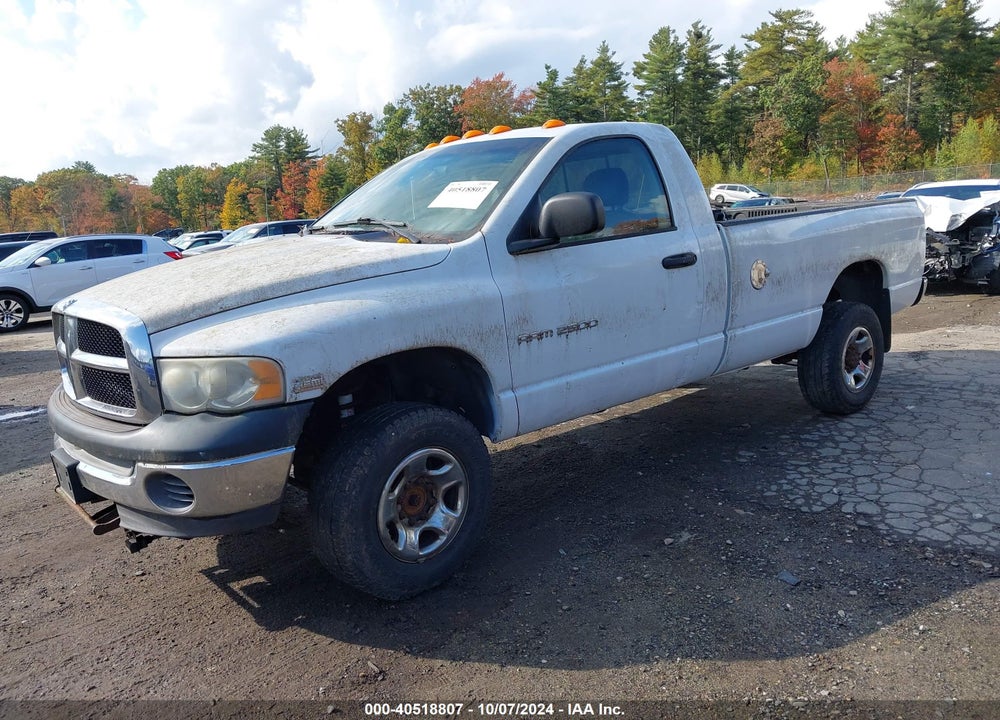 2005 DODGE RAM 2500 ST VIN: 3D7KS26D05G815316