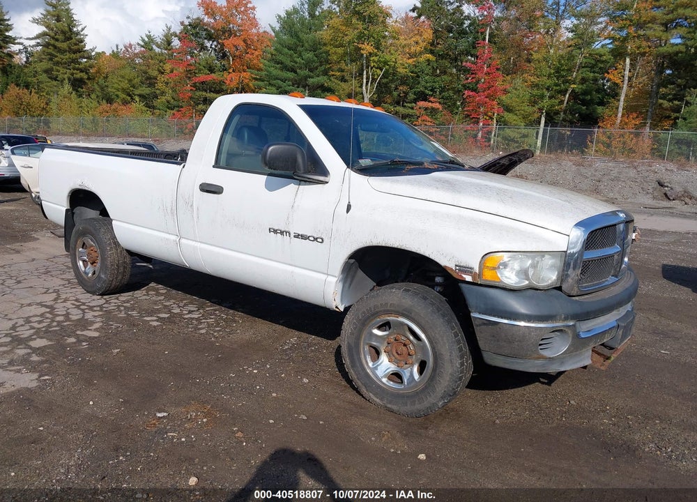2005 DODGE RAM 2500 ST VIN: 3D7KS26D05G815316