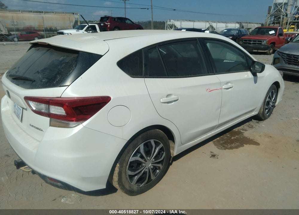 2019 SUBARU IMPREZA 2.0I VIN: 4S3GTAB66K3722779