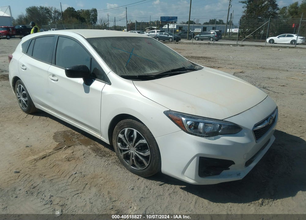 2019 SUBARU IMPREZA 2.0I VIN: 4S3GTAB66K3722779