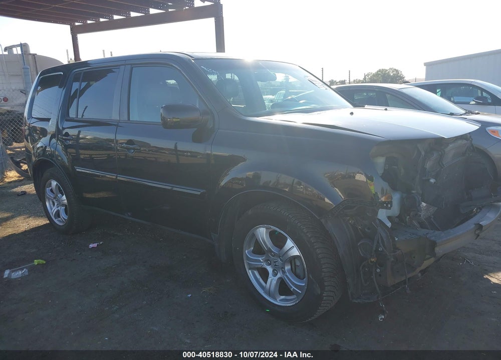 2013 HONDA PILOT EX-L VIN: 5FNYF4H74DB043192
