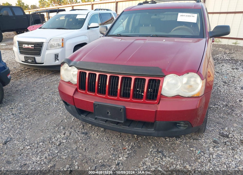 2009 JEEP GRAND CHEROKEE LAREDO VIN: 1J8GR48KX9C545144