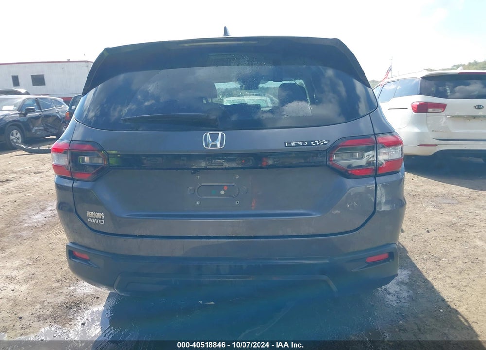 2023 HONDA PILOT AWD LX VIN: 5FNYG1H2XPB022447