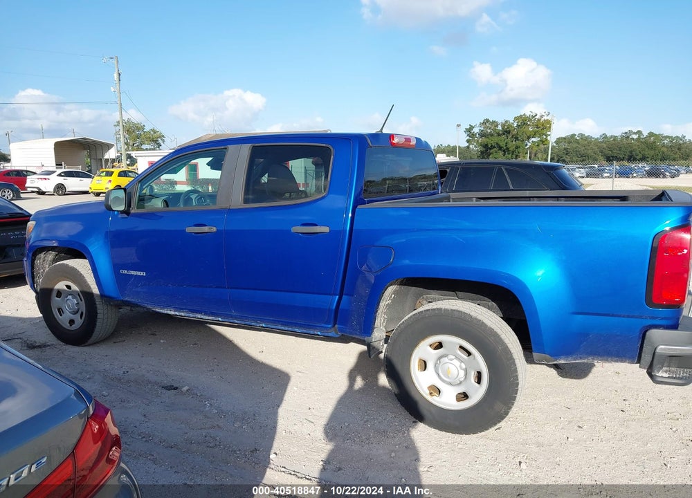 2019 CHEVROLET COLORADO WT VIN: 1GCGSBEA5K1125868