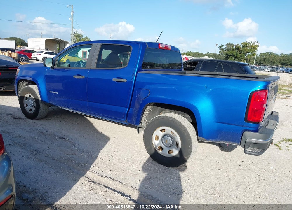2019 CHEVROLET COLORADO WT VIN: 1GCGSBEA5K1125868