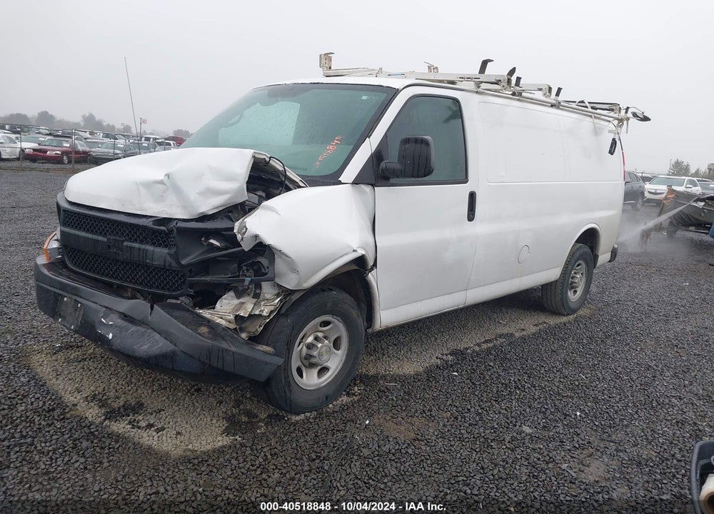 2013 CHEVROLET EXPRESS 2500 WORK VAN VIN: 1GCWGFCA2D1142363