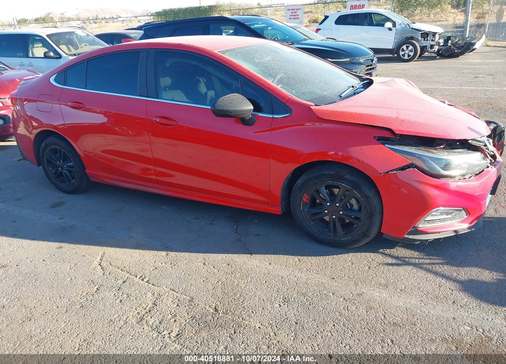 2018 CHEVROLET CRUZE LT AUTO VIN: 1G1BE5SM0J7241579