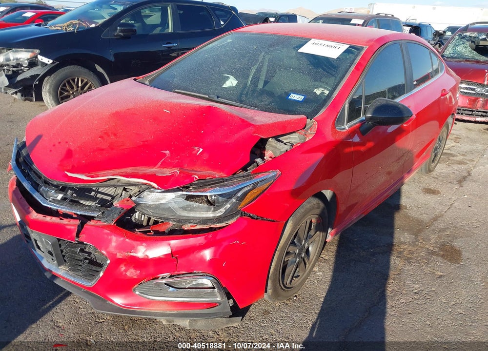 2018 CHEVROLET CRUZE LT AUTO VIN: 1G1BE5SM0J7241579