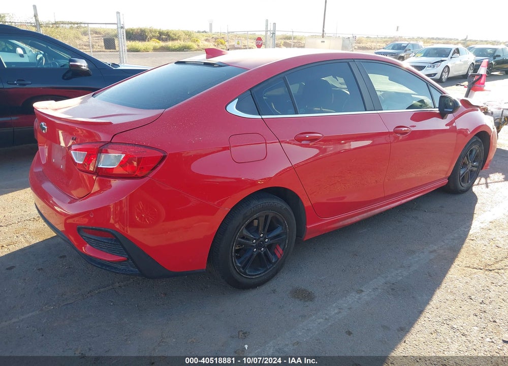 2018 CHEVROLET CRUZE LT AUTO VIN: 1G1BE5SM0J7241579