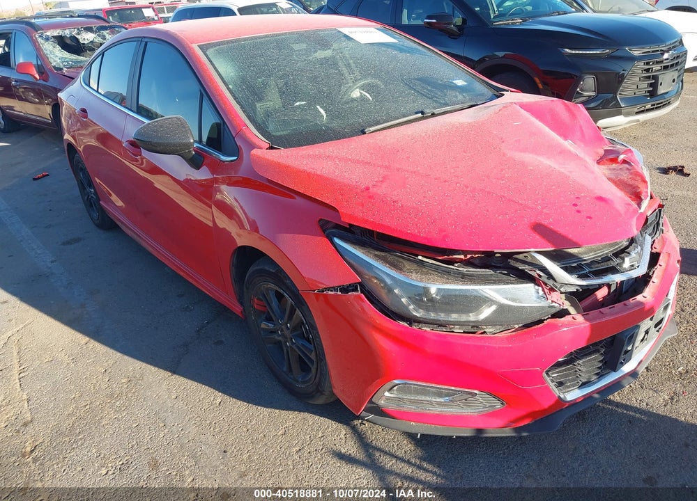 2018 CHEVROLET CRUZE LT AUTO VIN: 1G1BE5SM0J7241579