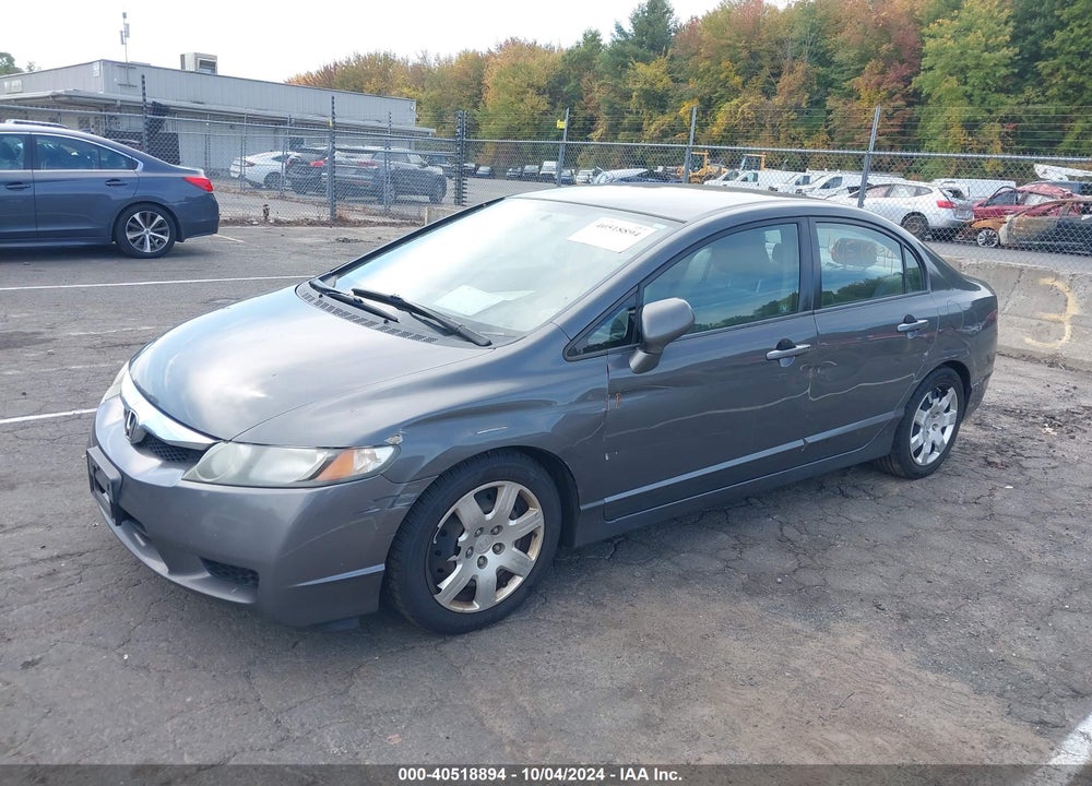 2010 HONDA CIVIC LX VIN: 2HGFA1F53AH581847