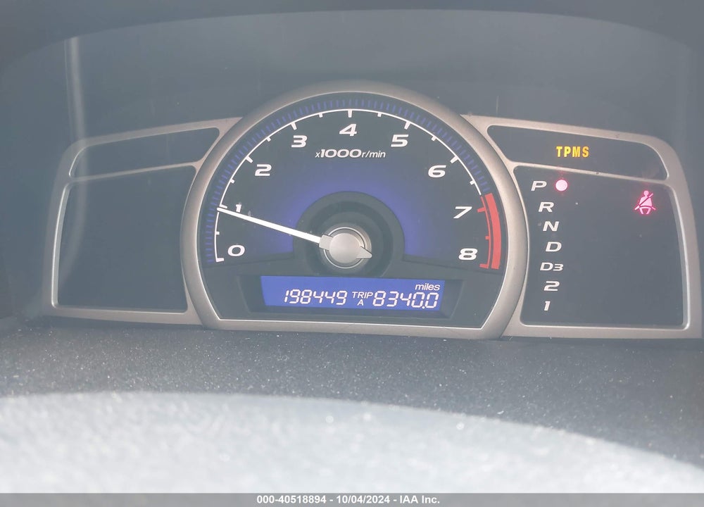 2010 HONDA CIVIC LX VIN: 2HGFA1F53AH581847