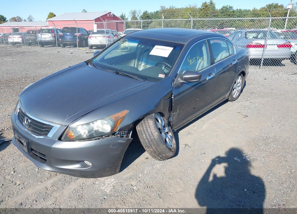 2008 HONDA ACCORD 3.5 EX-L VIN: 1HGCP36878A036766