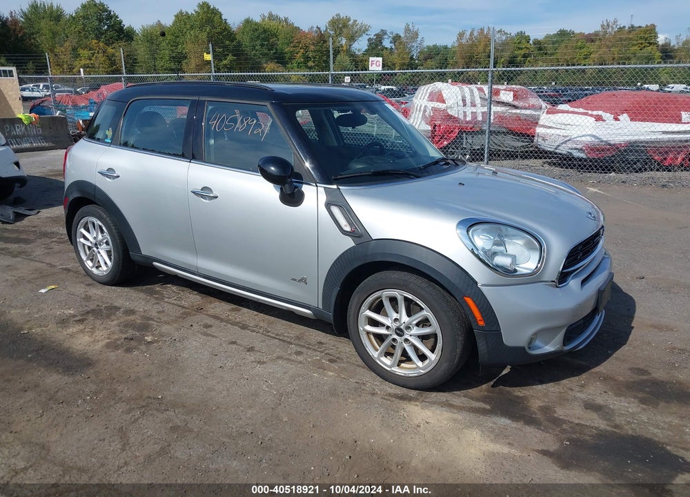 2015 MINI COUNTRYMAN COOPER S VIN: WMWZC5C51FWP45619