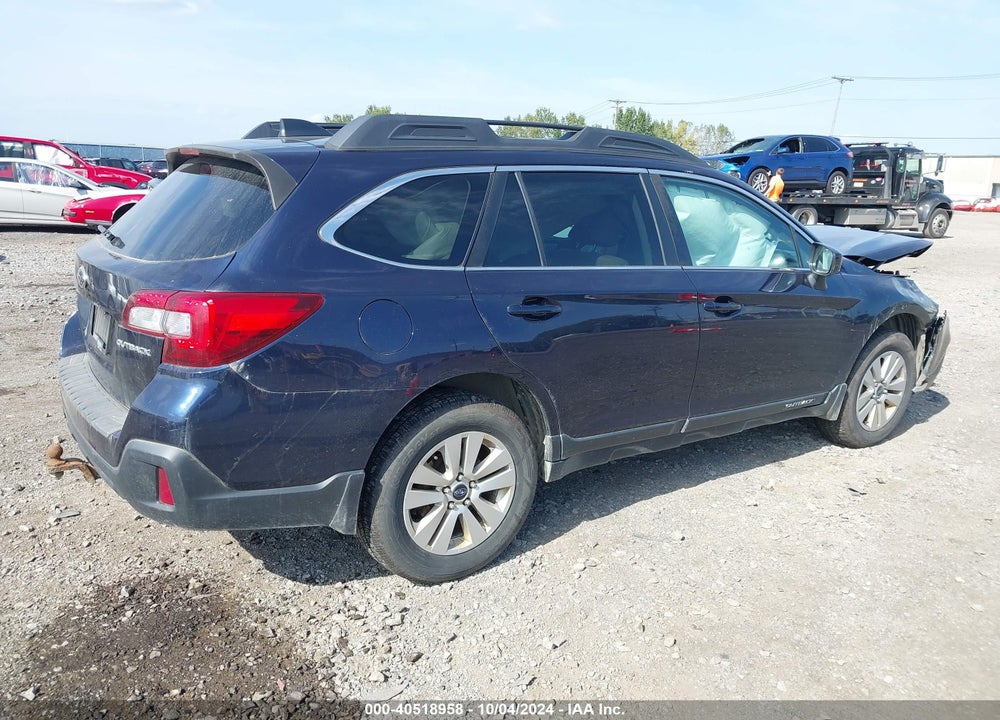 2018 SUBARU OUTBACK 2.5I PREMIUM VIN: 4S4BSACC8J3213563