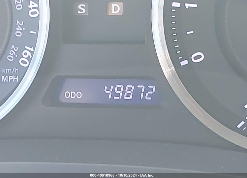 2011 LEXUS IS 250 VIN: JTHCF5C28B5052714