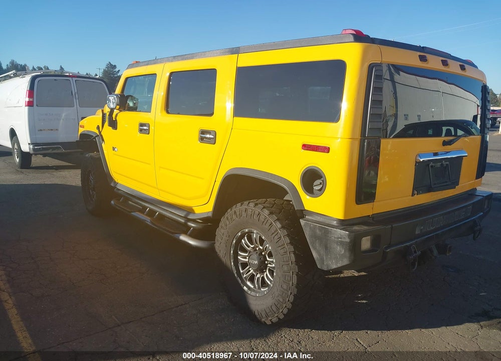 2003 HUMMER H2 VIN: 5GRGN23U73H109523