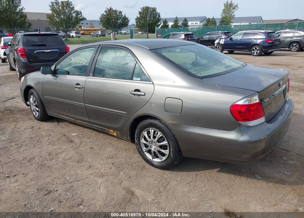 2005 TOYOTA CAMRY LE VIN: 4T1BE32K85U995911