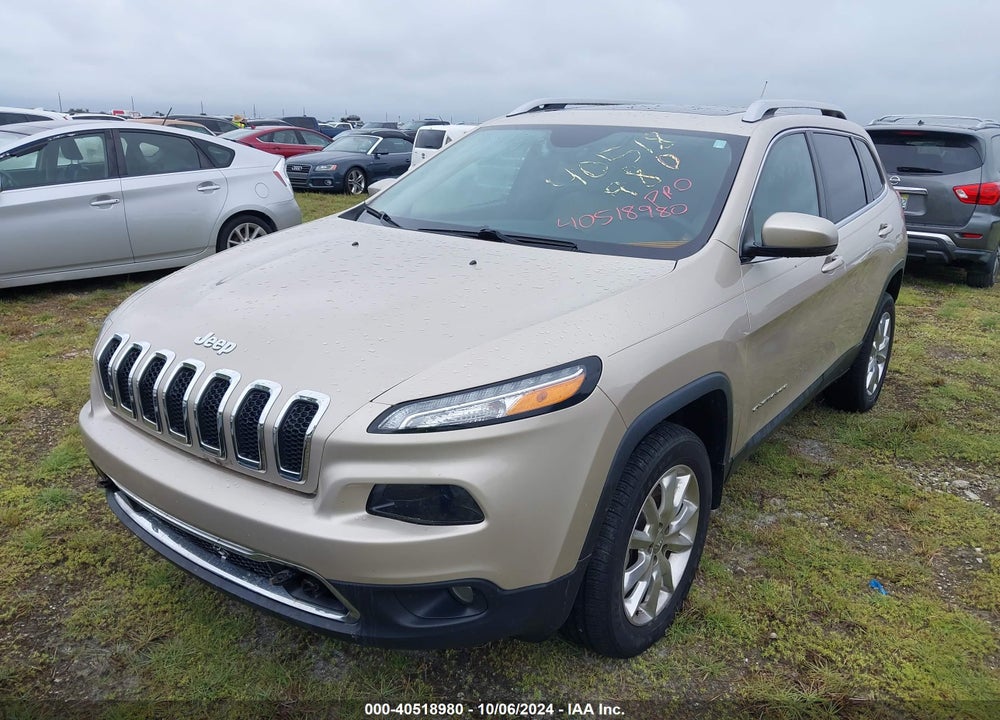 2015 JEEP CHEROKEE LIMITED VIN: 1C4PJMDS8FW648657