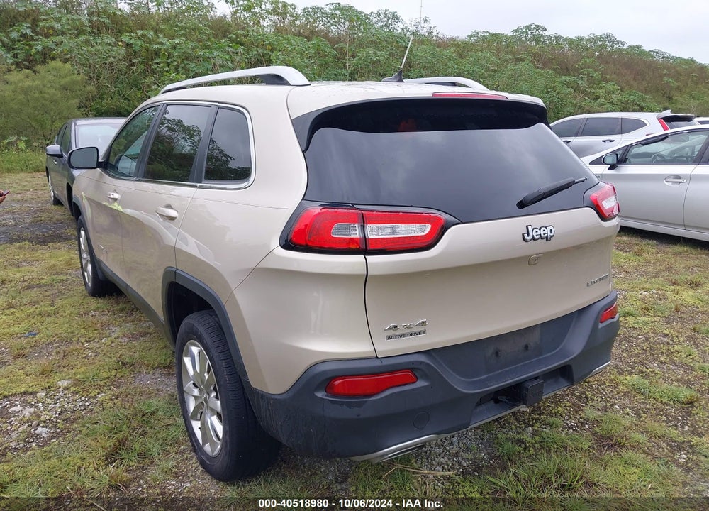 2015 JEEP CHEROKEE LIMITED VIN: 1C4PJMDS8FW648657
