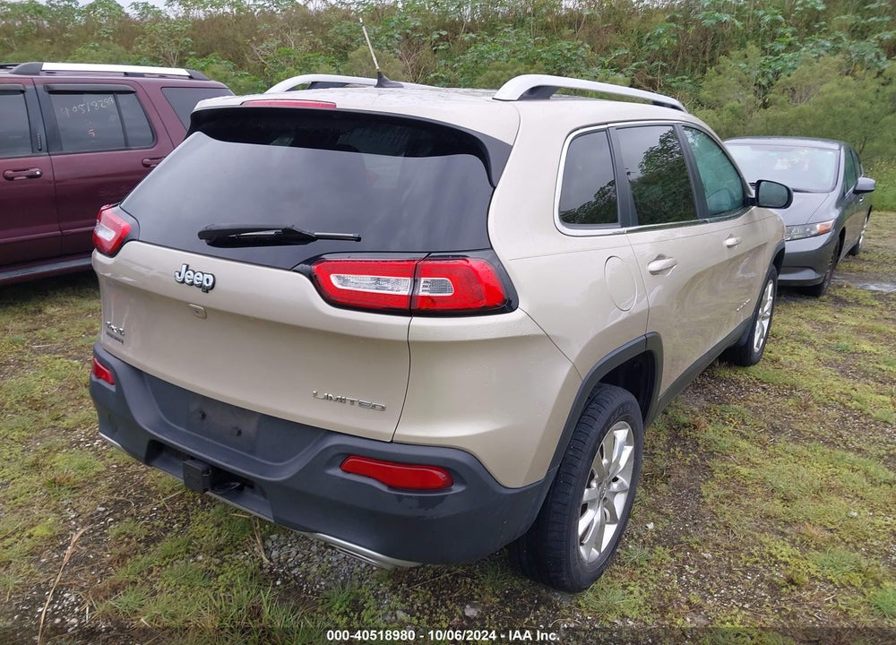 2015 JEEP CHEROKEE LIMITED VIN: 1C4PJMDS8FW648657
