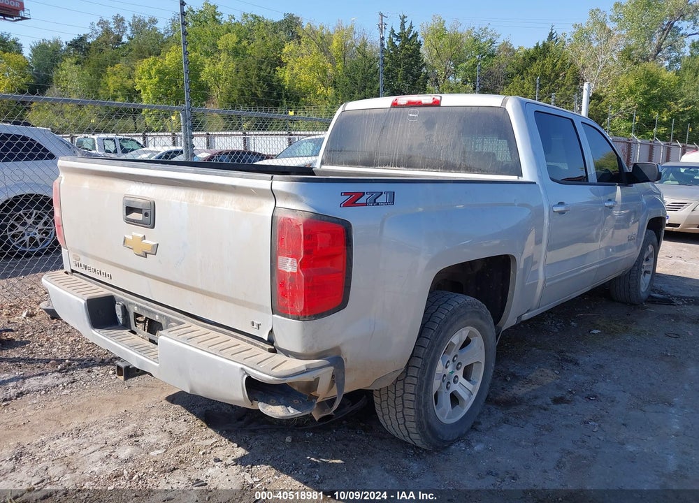 2018 CHEVROLET SILVERADO 1500 2LT VIN: 3GCUKREC0JG197218