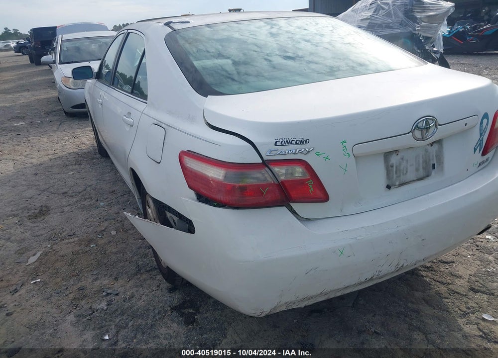 2007 TOYOTA CAMRY XLE V6 VIN: 4T1BK46KX7U527822
