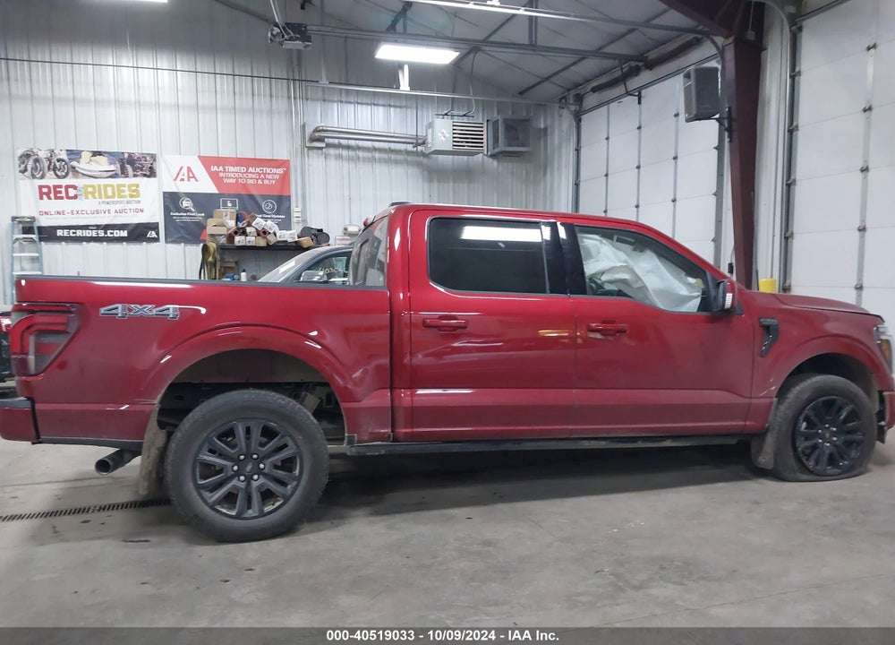 2024 FORD F-150 PLATINUM VIN: 1FTFW7L87RFA87859