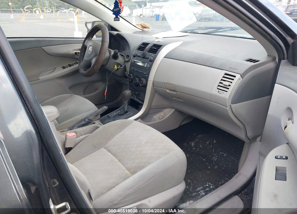 2009 TOYOTA COROLLA LE VIN: 2T1BU40E99C110841