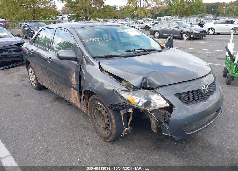 2009 TOYOTA COROLLA LE VIN: 2T1BU40E99C110841