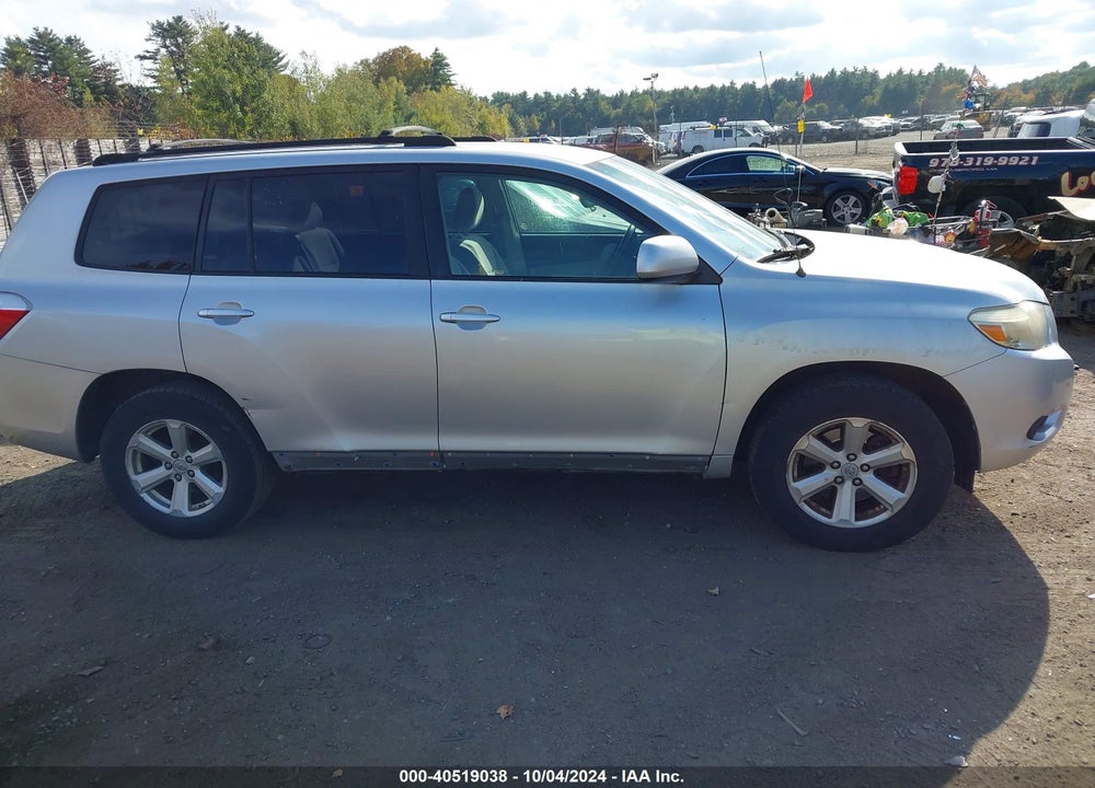 2009 TOYOTA HIGHLANDER VIN: JTEES41A892116994
