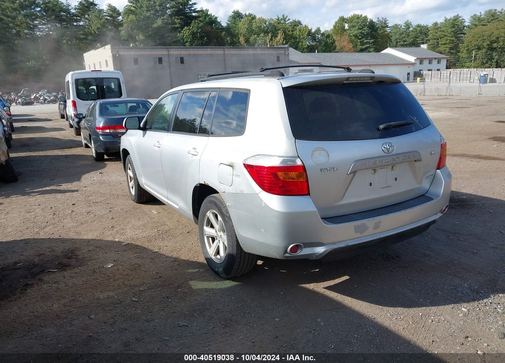 2009 TOYOTA HIGHLANDER VIN: JTEES41A892116994