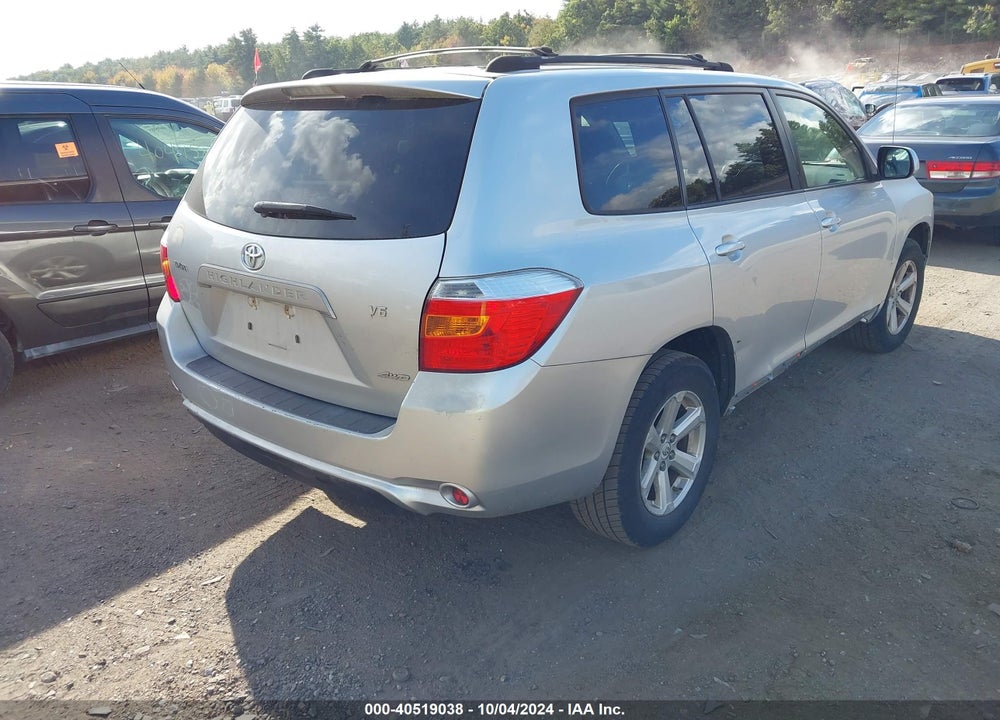 2009 TOYOTA HIGHLANDER VIN: JTEES41A892116994