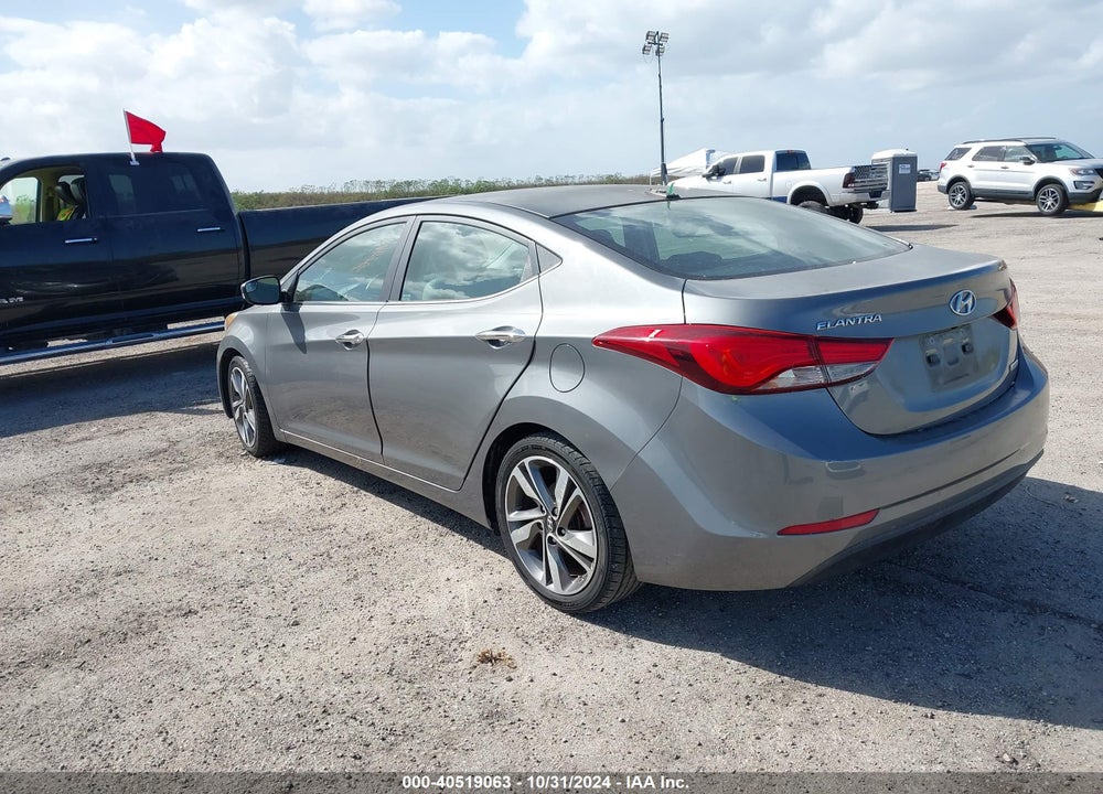 2014 HYUNDAI ELANTRA LIMITED VIN: 5NPDH4AE8EH473408