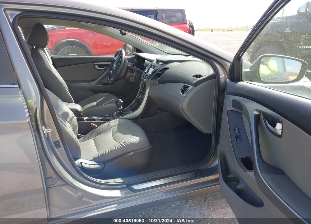 2014 HYUNDAI ELANTRA LIMITED VIN: 5NPDH4AE8EH473408