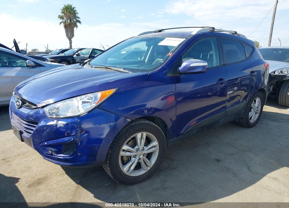 2012 HYUNDAI TUCSON GLS VIN: KM8JU3AC5CU472514
