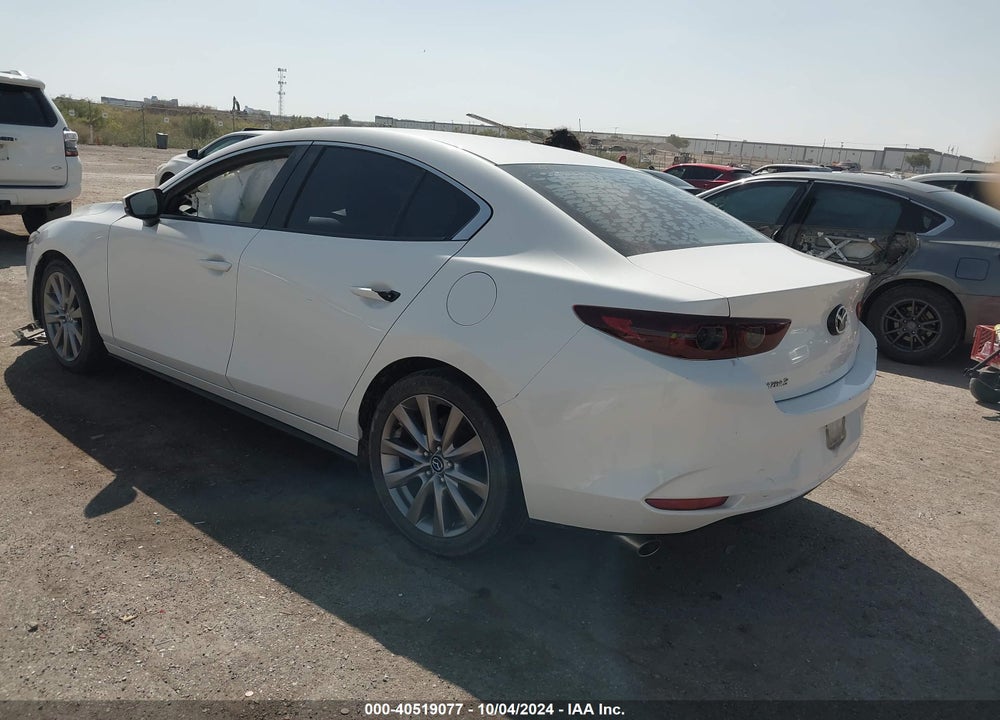 2019 MAZDA 3 SELECT PACKAGE VIN: 3MZBPAALXKM105323